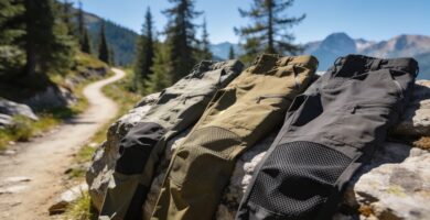 comfortable backpacking pants selection